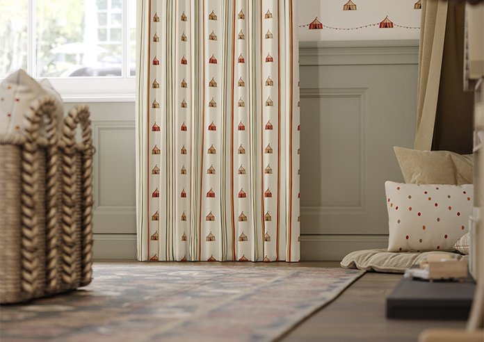 May Day, Tent Stripe Spice - Made to Measure Curtains - Image 5